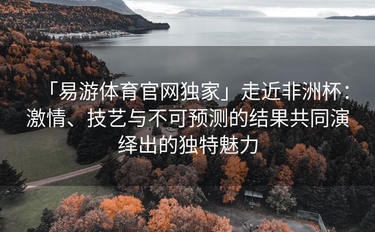 「易游体育官网独家」走近非洲杯：激情、技艺与不可预测的结果共同演绎出的独特魅力